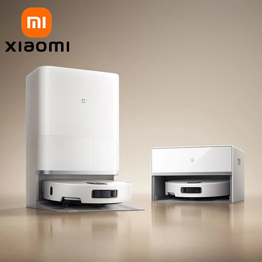 XIAOMI MIJIA M40 S Robot Vacuum and Mop, 23000Pa Suction, Obstacle Avoidance,Navigation,75-Day Capacity, Auto Mop Washing Drying